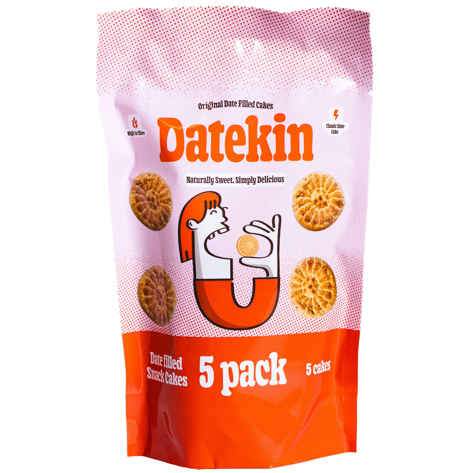 Datekin Date Filled Snacking Cakes 5 Pack