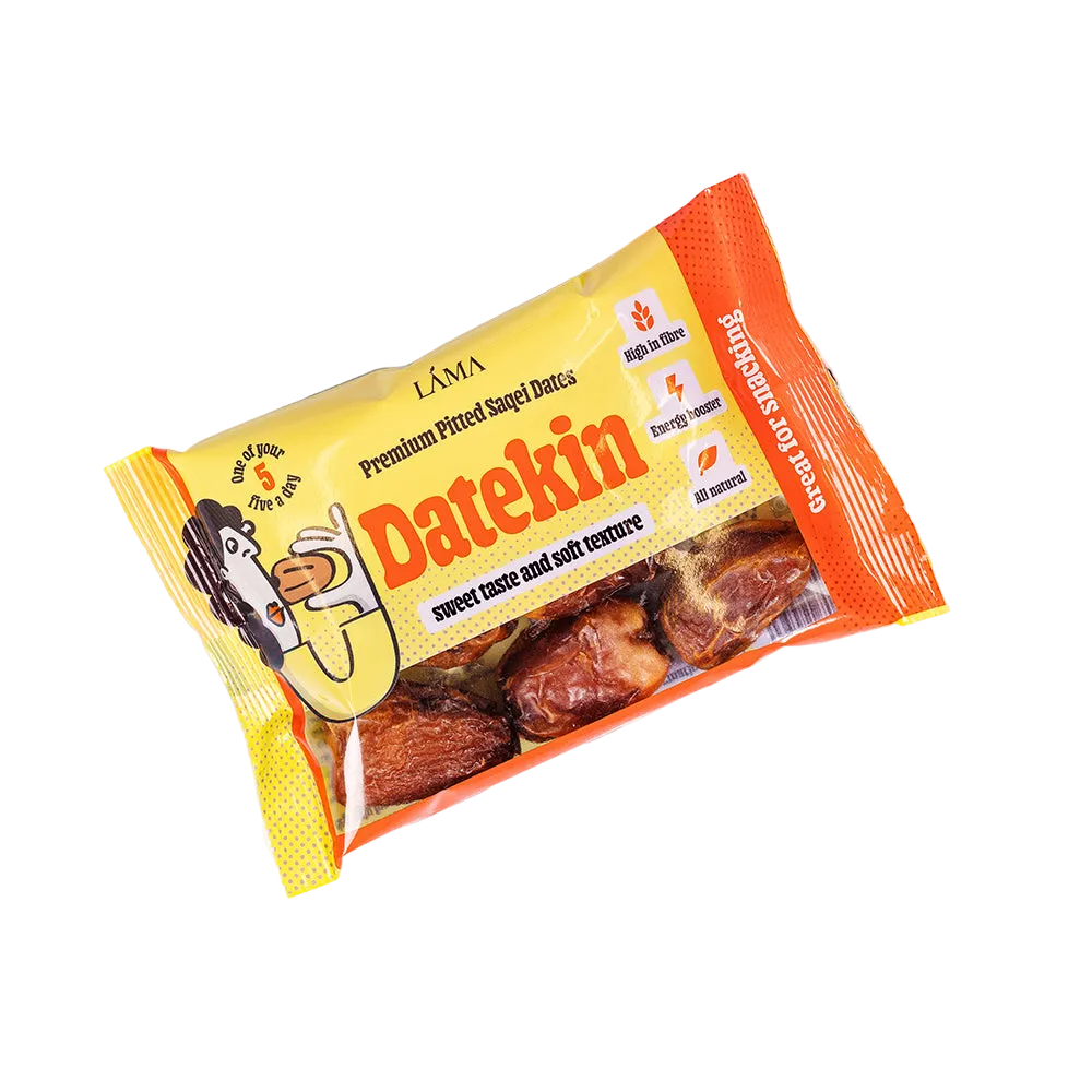 Datekin Saqei Dates Snack Packs (60g) – Premium Two-Toned Gourmet Dates