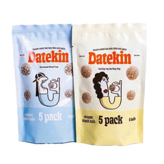 The Datekin Tahini-Filled Date Ball Bundle – Coconut & Sesame