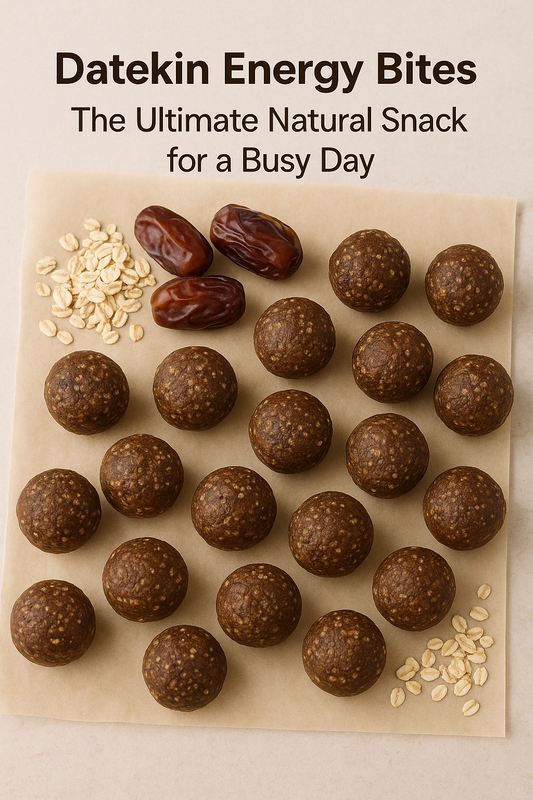 Datekin Energy Bites: The Ultimate Natural Snack for a Busy Day