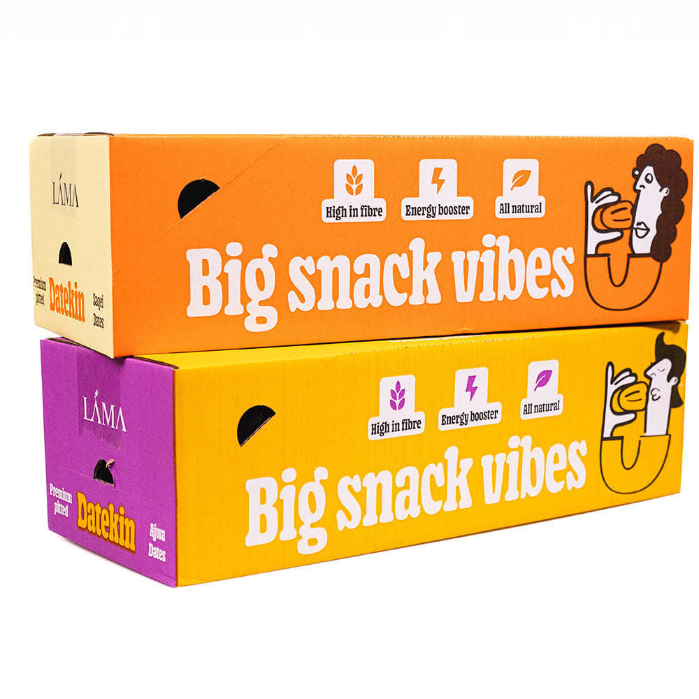 Datekin Ajwa Dates Snack Packs (60g) – Premium Hand-Picked Superfood