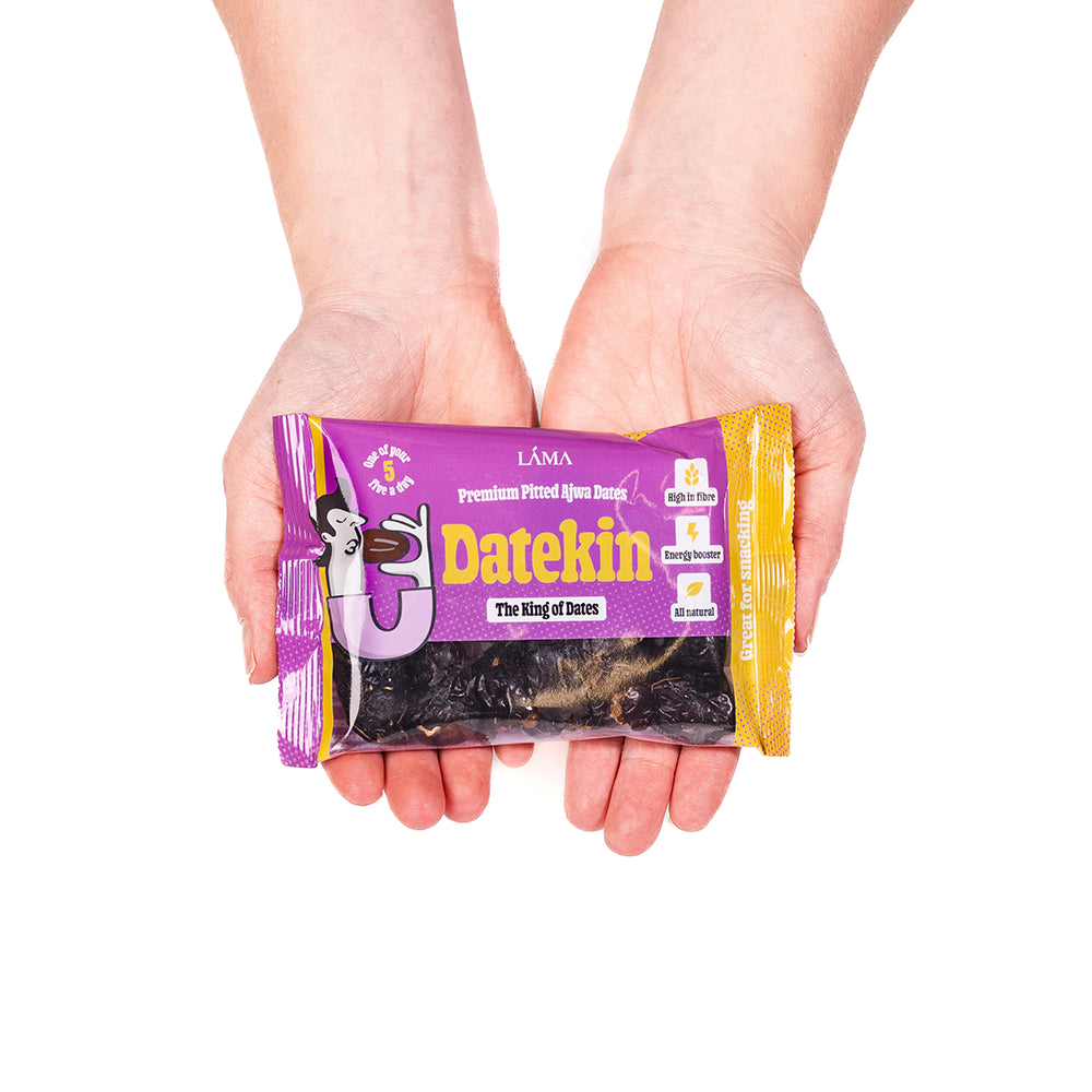 Datekin Ajwa Dates Snack Packs (60g) – Premium Hand-Picked Superfood