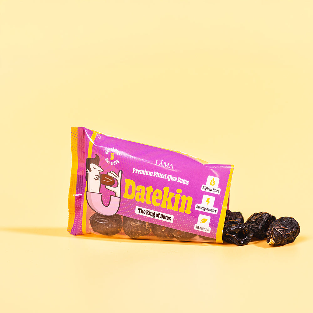 Datekin Ajwa Dates Snack Packs (60g) – Premium Hand-Picked Superfood