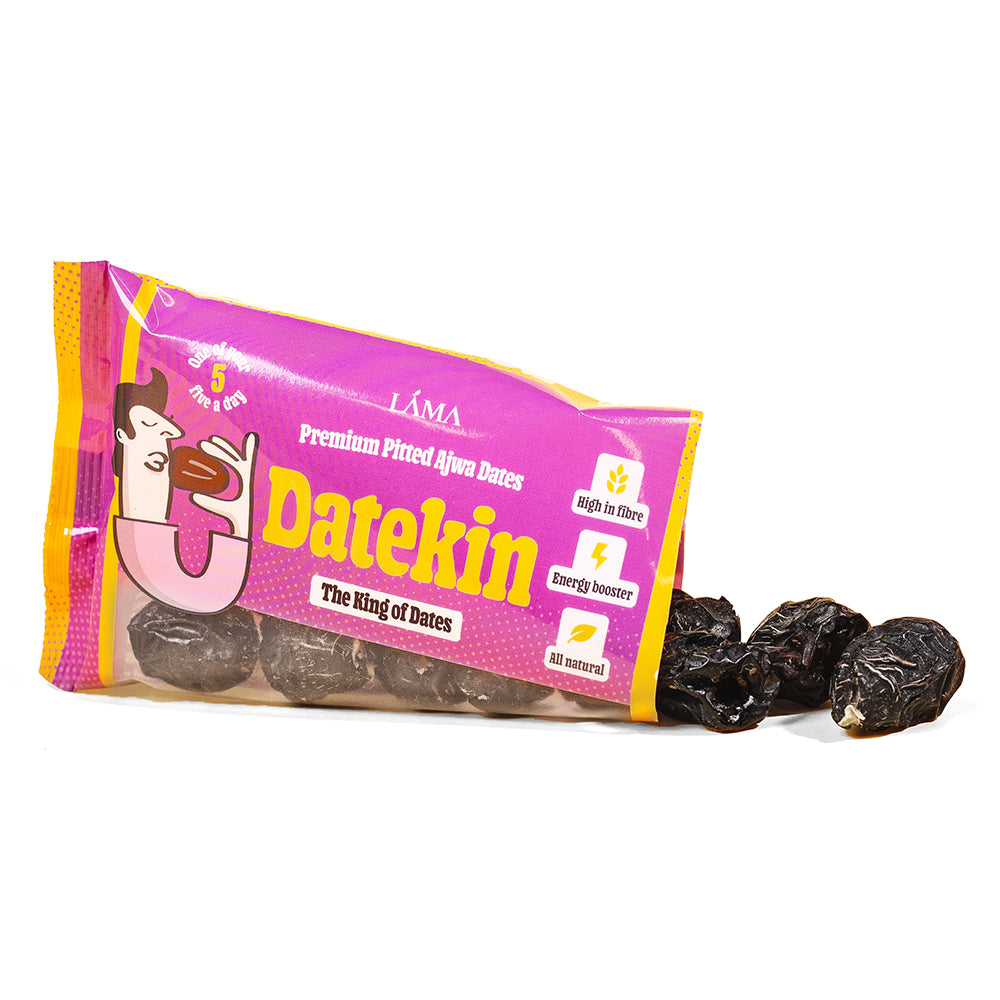 Datekin Ajwa Dates Snack Packs (60g) – Premium Hand-Picked Superfood