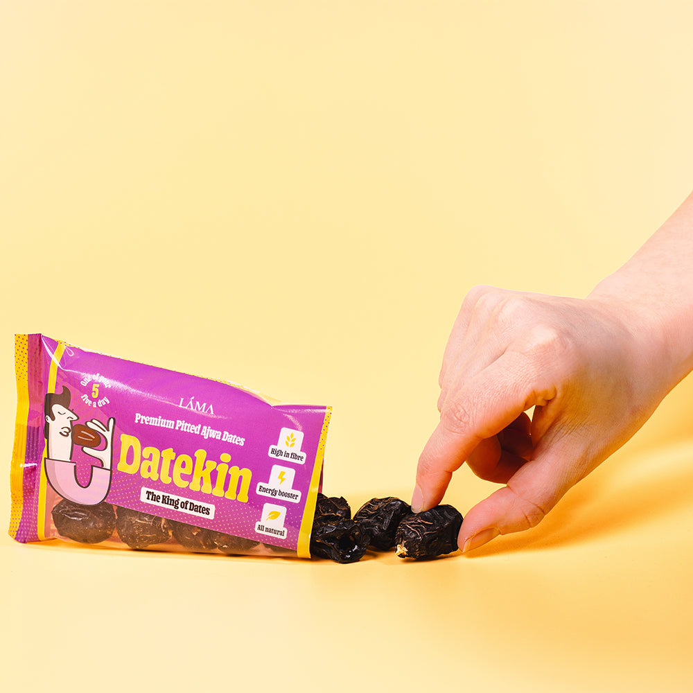 Datekin Ajwa Dates Snack Packs (60g) – Premium Hand-Picked Superfood