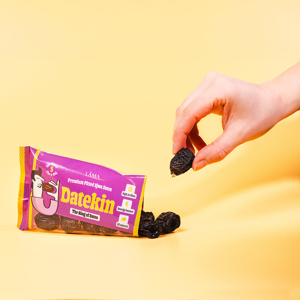 Datekin Ajwa Dates Snack Packs (60g) – Premium Hand-Picked Superfood