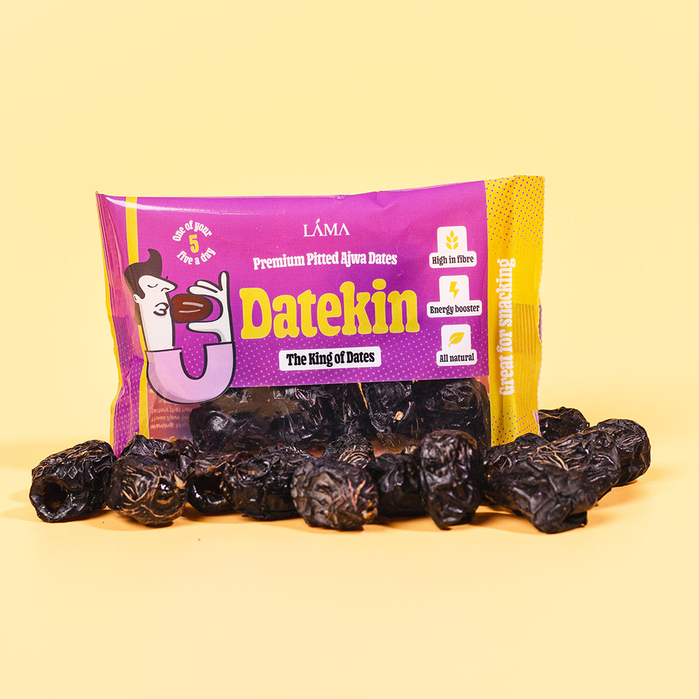 Datekin Ajwa Dates Snack Packs (60g) – Premium Hand-Picked Superfood