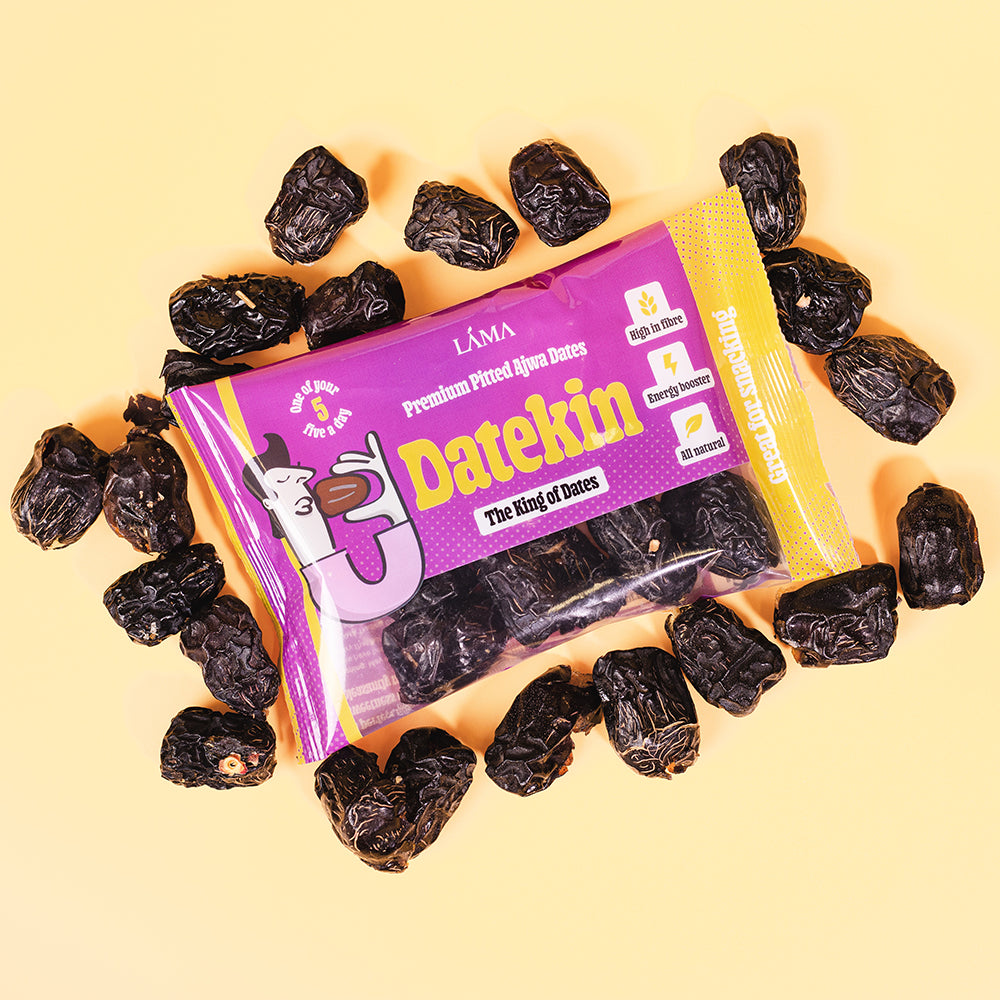Datekin Ajwa Dates Snack Packs (60g) – Premium Hand-Picked Superfood