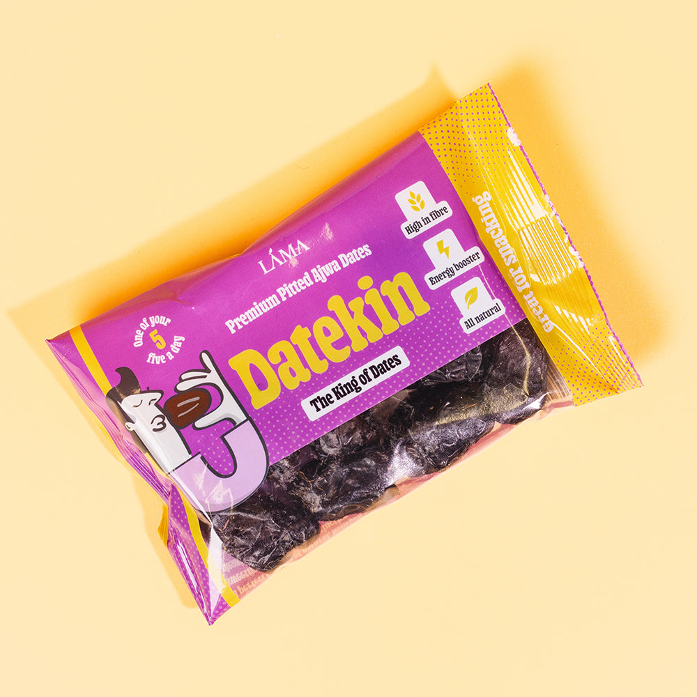 Datekin Ajwa Dates Snack Packs (60g) – Premium Hand-Picked Superfood