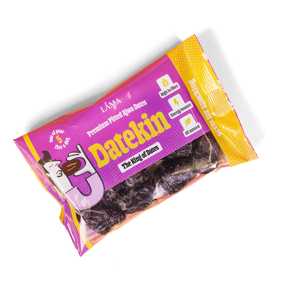 Datekin Ajwa Dates Snack Packs (60g) – Premium Hand-Picked Superfood