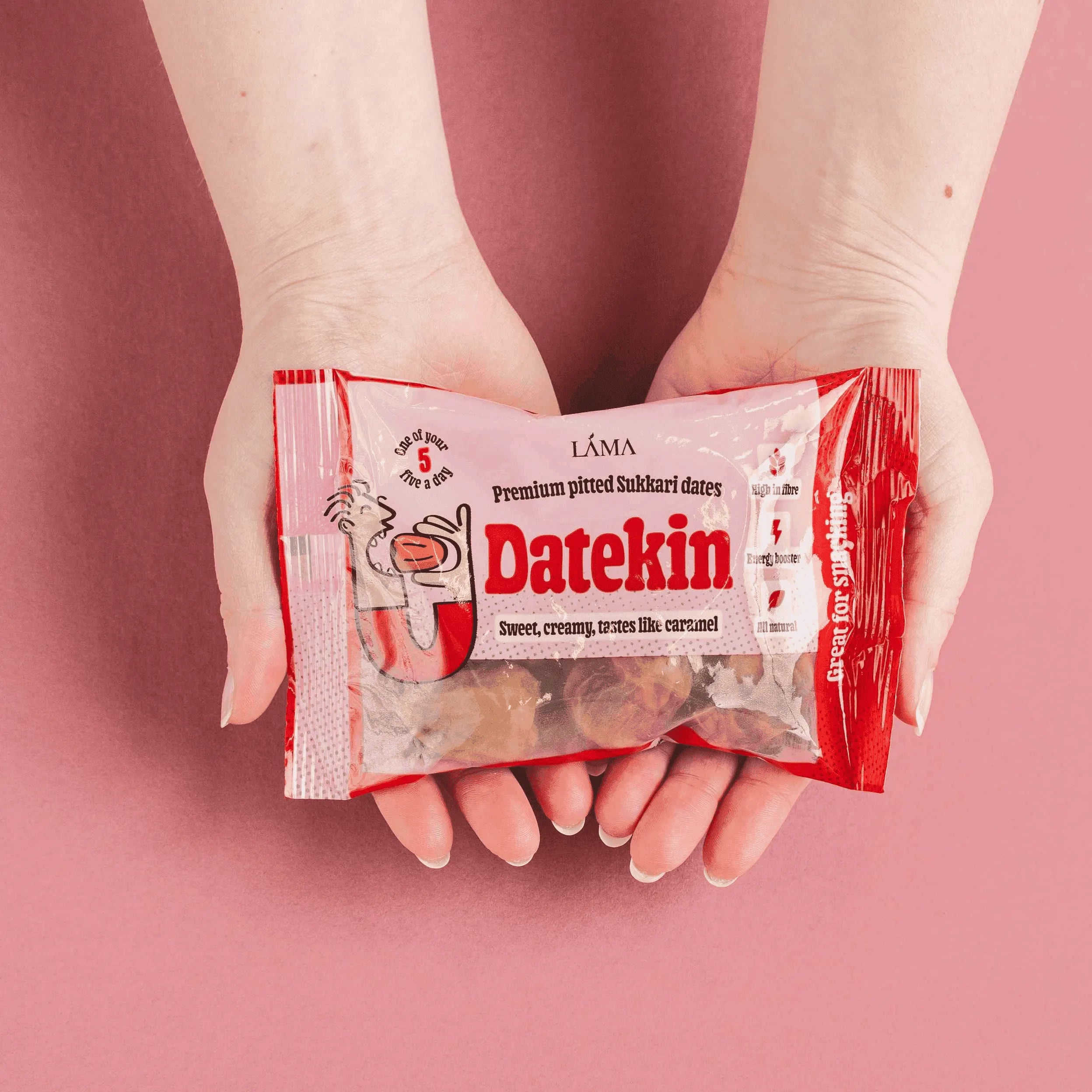 Datekin Premium Sukkari Dates Natural On The Go Snack